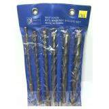 Drillmaster 6-piece Masonary Bit Set