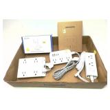 Lot: 5 Assorted Power Strips