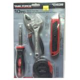 Task Force 10 Piece Home Tool Set