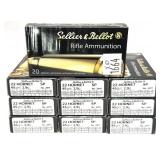 x10- Boxes of .22 Hornet 45-grain SP
