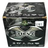 Box of 12 Ga. 3.5" No. 4 Hevi Tungsten shotshells,