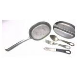 U.S. Military Mess Kit, marked "MA Co. 1943"