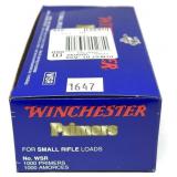 Box of 1000 Winchester small rifle primers,