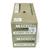 x2- Boxes of .30 Carbine 110-grain FMC Magtech