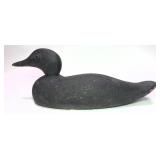 Vintage Wooden carved Duck Decoy marked Victor