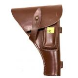 Leather holster marked inside XI-1980 rok