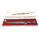 Decorative stainless blade novelty knife with