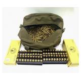 Lot: bag of .223 Rem Cartidges, with boxes (UMC)