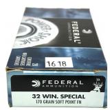 Box of .32 WIN Special 170-gain SP FN Federal