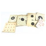 Lot: assorted paper targets