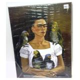 Frida Kahlo Canvas Print by Studio Van Gogh 14" x