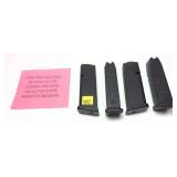 NOT NYS COMPLIANT - Lot: 4 Glock 9mm 15-round