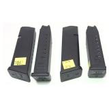 Lot: 4 Glock .40 cal 10-round magazines