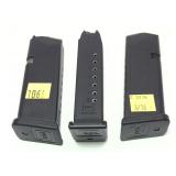 Lot: 3 Glock .357 mag 10-round magazines