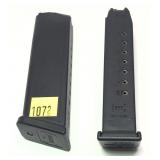 Lot: 2 Glock .357 cal 10-round magazines