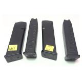 Lot: 4 Glock .40 cal 10-round magazines