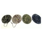 Lot: 4 Assorted Boonie Hats