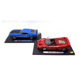 Lot: 2 DIe Cast Car Displays, Sun Star 1971