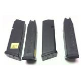 Lot: 4 Glock .45 cal 10-round magazines