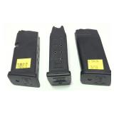 Lot: 3 Glock .45 cal 9-round magazines