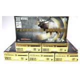 x6- Boxes of .300 WIN. Mag 180-grain Federal