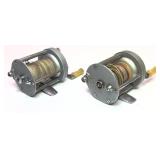 Lot: 2 Vintage fishing reels, includes 2: