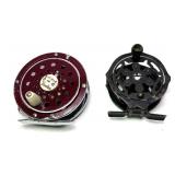 Lot: 2 Vintage fishing reels, includes: