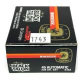 Box of .45 Auto 230-grain SXT Winchester Black