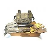 Lot: Vest Utility Pack, Tactical Gloves, AR Hand