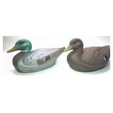 Lot: Pair of General Fiber Mallard Decoys, 2 pcs.