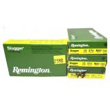 Lot, 4 boxes Remington Slugger 12 Ga. slugs, 20