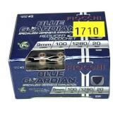 Box of .380 Auto 100-grain Fiocchi Blue Guardian