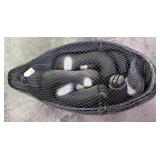 Lot: 6 Large Goose Shell Decoys in mesh decoy bag