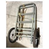 Portable metal folding deer/game cart -NO SHIPPING