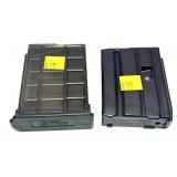 Lot, 2 magazines: 1-DPMS and 1-D & H 5.56