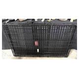 Large dog crate, portable, with handles