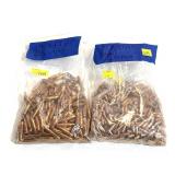 Lot, 2 bags bullets: 6.5mm and .224