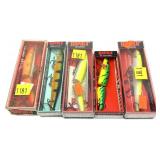 Lot, 5 Rapala lures in packages