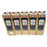 500 Rds. of CCI .22LR Mini Mag cartridges- 500