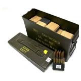 208 Rds. of .30 cal. (30-06) M2 cartridges in 8
