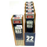 500 Rds. of CCI .22LR Mini Mag cartridges- 500