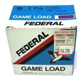 Box of 16 Ga. 2.75" No. 7.5 Federal Game Loads-