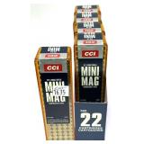 500 Rds. of CCI .22LR Mini Mag cartridges- 500