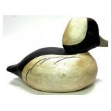 Wildfowler Bufflehead wooden carved duck decoy,