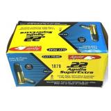 Brick of .22 LR Aguila Eley Prime cartridges,