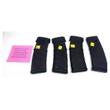 NOT NYS COMPLIANT: Lot, 4 PMAG 30 AR/M4 5.56x45