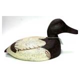 Vintage Canvasback wooden carved duck decoy