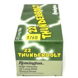 Brick of .22 LR round nose Remington