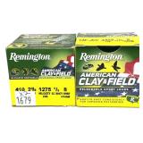 x2 Boxes of .410 Ga. 2.5" No. 8 Remington Clay &