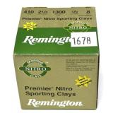 Box of .410 Ga. 2.5" No. 8 Remington Premier